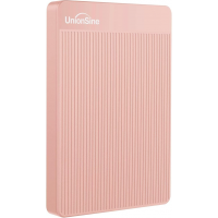 Зовнішній жорсткий диск UnionSine HD2510 500Gb Pink