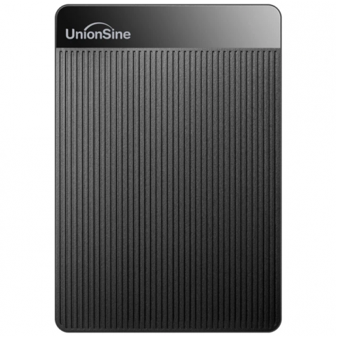 Зовнішній жорсткий диск UnionSine HD2510 500Gb USB 3.0 Black для MacOS PS4 XBox Купити в Україні