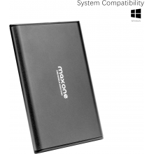 Жорсткий диск зовнішній HDD maxone 500GB Black 2,5"