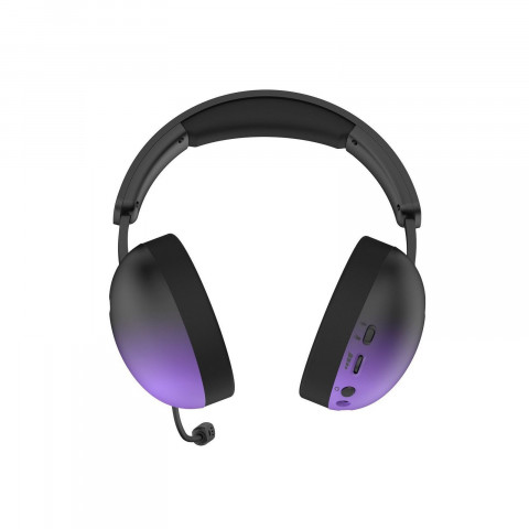 Ігрова гарнітура HATOR Hellyberry HH30 PRO wireless (HH30_PRO_wireless_BV) black-violet gradient Купити в Україні