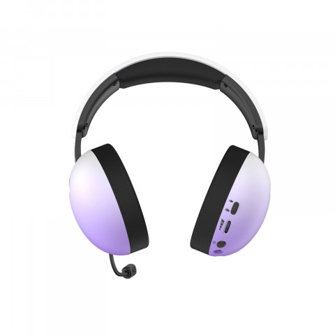 Ігрова гарнітура HATOR Hellyberry HH30 PRO wireless (HH30_PRO_wireless_WV) white-violet gradient Купити в Україні