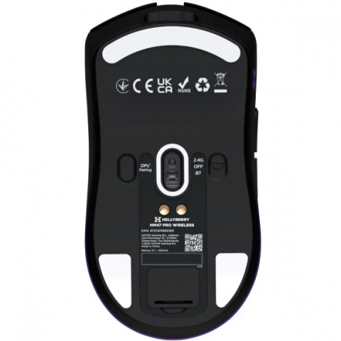 Ігрова миша HATOR Hellyberry HM47 PRO wireless (HM47PRO_black_violet) black-violet gradient Купити в Україні