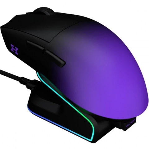 Ігрова миша HATOR Hellyberry HM47 PRO wireless (HM47PRO_black_violet) black-violet gradient Купити в Україні