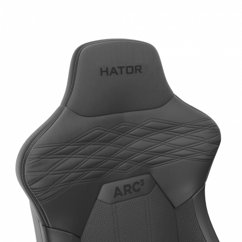 Крісло для геймерів HATOR Arc 3 XL PU (HTC3400XL) Black Купити в Україні