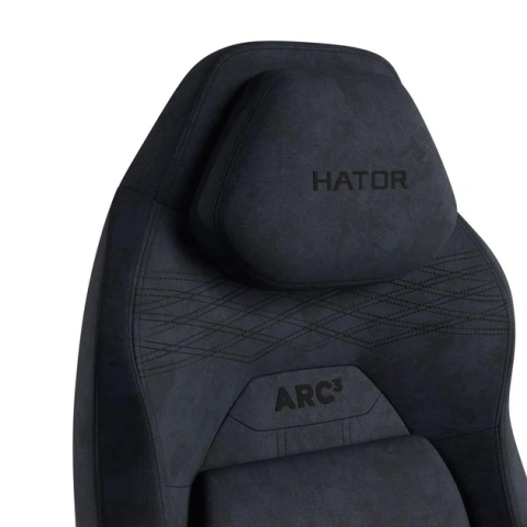 Крісло для геймерів HATOR Arc 3 L Velour (HTC3440L) Black Купити в Україні