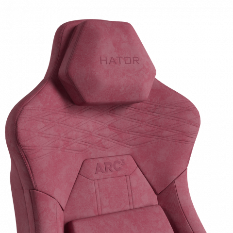Крісло для геймерів HATOR Arc 3 XL Velour (HTC3444XL) Orchid Pink Купити в Україні