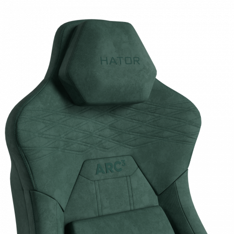 Крісло для геймерів HATOR Arc 3 XL Velour (HTC3448XL) Emerald Купити в Україні