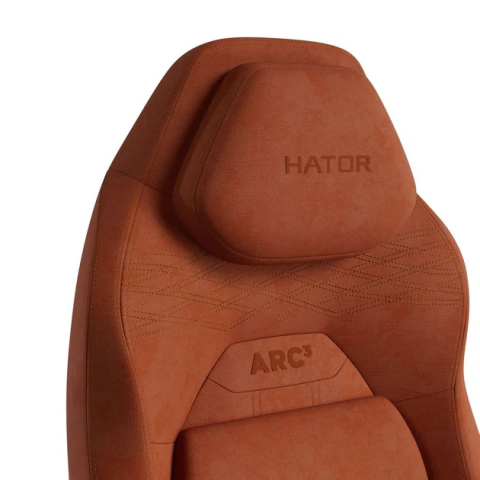 Крісло для геймерів HATOR Arc 3 S Velour (HTC3449S) Orange Купити в Україні