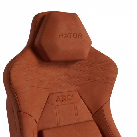 Крісло для геймерів HATOR Arc 3 XL Velour (HTC3449XL) Orange Купити в Україні