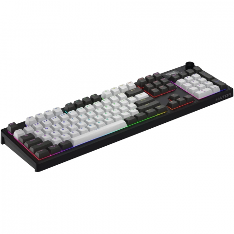 Клавіатура механічна HATOR Skyfall 100 PRO wireless (HTK4100) grey-black, US, silent switches Купити в Україні