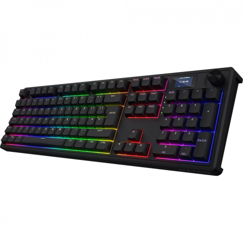 Клавіатура механічна HATOR Skyfall 100 PRO wireless (HTK4101EU) black, UK-ISO, silent switches Купити в Україні