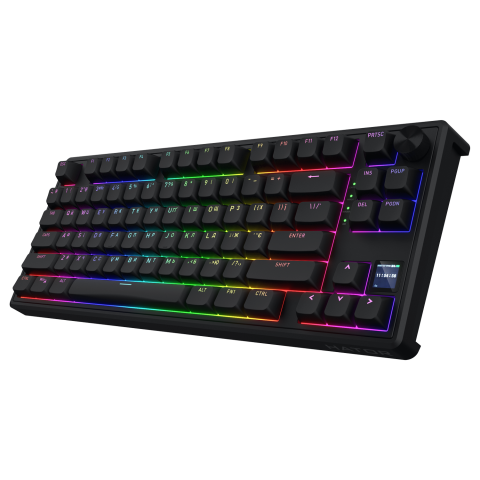 Клавіатура механічна HATOR Skyfall 80 PRO wireless (HTK4181UA) black, silent switches Купити в Україні