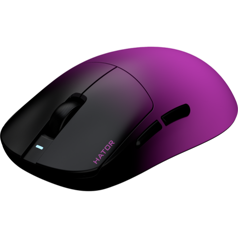 Ігрова миша HATOR Quasar 3 ULTIMA 8K Wireless (HTM760) black/violet Купити в Україні