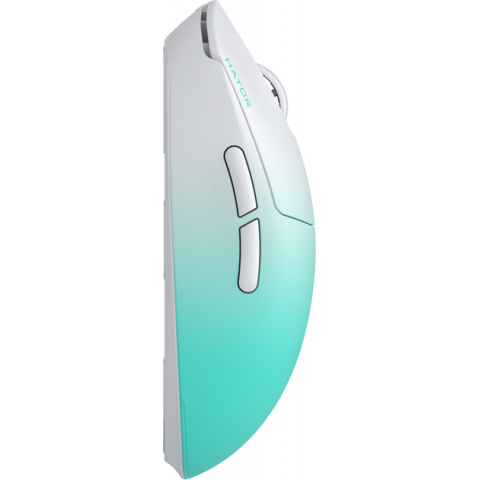 Ігрова миша HATOR Quasar 3 ULTIMA 8K Wireless (HTM761) white/mint Купити в Україні