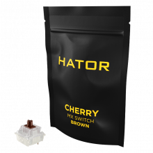 Комплект HATOR Hotswap Switch Cherry MX Brown (HTS-124)