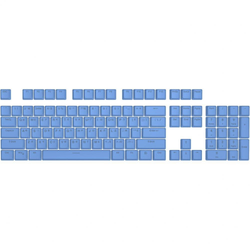 Набір кейкапів HATOR First Ukrainian PBT keycaps UKR/ENG/rU (HTS-138) Blue Купити в Україні