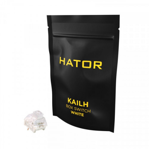 Комплект HATOR Hotswap Switch Kailh Box White (HTS-108) Купити в Україні