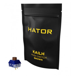 Комплект HATOR Hotswap Switch Kailh Hush Brown (HTS-106)