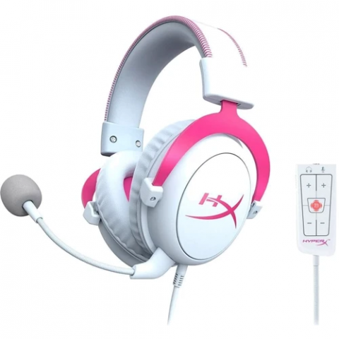 Гарнітура HyperX Cloud II Pink (KHX-HSCP-PK) Купити в Україні