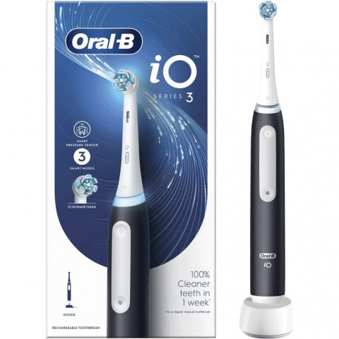 Електрична зубна щітка Oral-B iO Series 3 iOG3.1A6.0 Matte Black Купити в Україні
