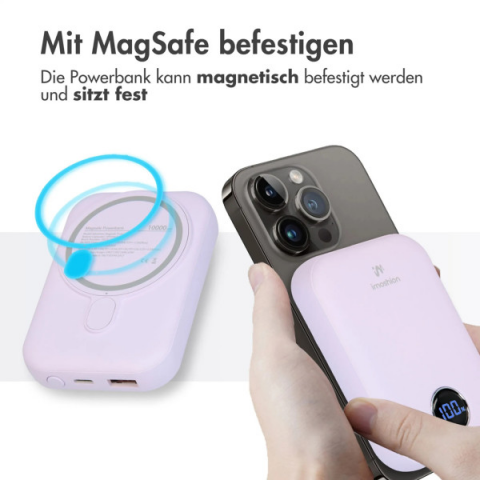 Повербанк (Powerbank) Imoshion MagSafe 10000mAh Violet (8720922183064) Купити в Україні