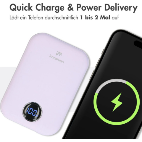 Повербанк (Powerbank) Imoshion MagSafe 10000mAh Violet (8720922183064) Купити в Україні