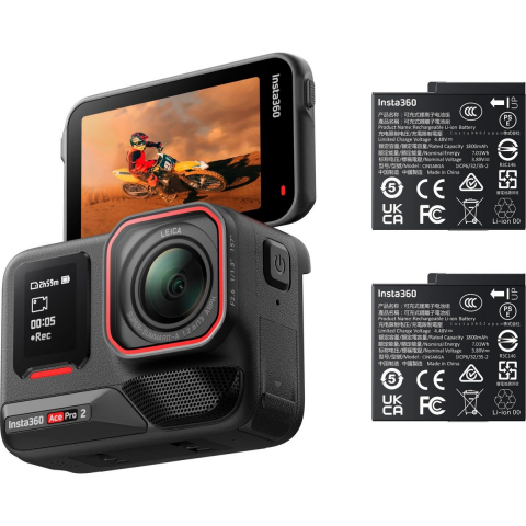 Екшн-камера Insta360 Ace Pro 2 Battery Bundle (CINSBBGA_ACEPRO208) Купити в Україні