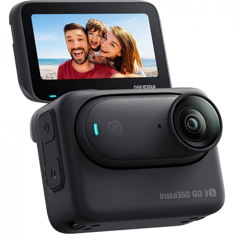 Екшн-камера Insta360 GO 3S 4K Standard Bundle 64GB Black (CINSAATA_GO3S14) Купити в Україні