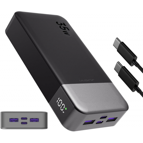 Універсальна батарея JUOVI 20000mAh 35W Black (J26510) Купити в Україні