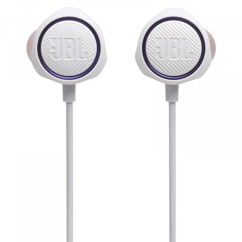 Навушники з мікрофоном JBL Quantum 50 White (JBLQUANTUM50WHT) Купити в Україні