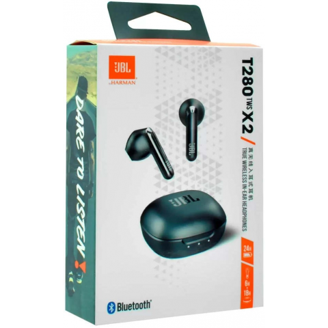Навушники TWS JBL T280 X2 Black Купити в Україні