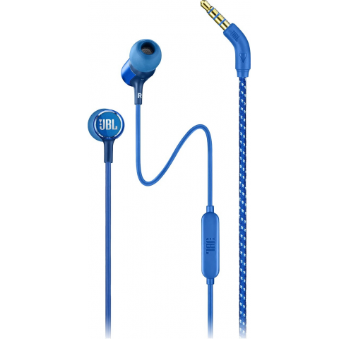 Навушники з мікрофоном JBL Live 100 Blue (JBLLIVE100BLU) Купити в Україні