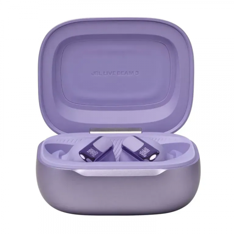 Навушники TWS JBL Live Beam 3 Purple (JBLLIVEBEAM3PUR) Купити в Україні