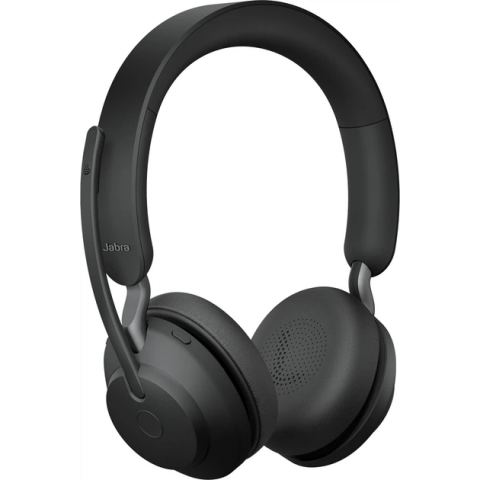 Навушники Jabra Evolve2 65 MS Stereo Stand Black з док-станцією (26599-989-889) Купити в Україні