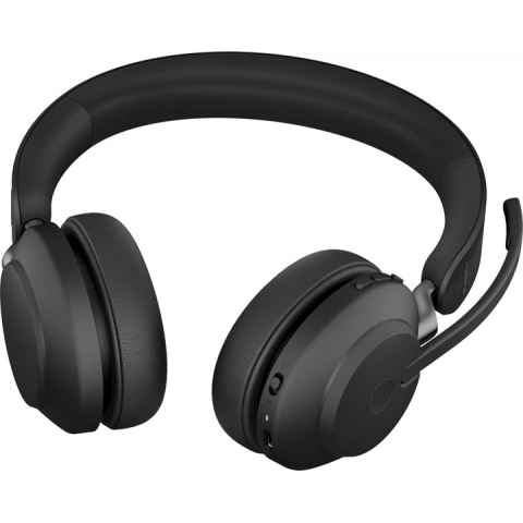 Навушники Jabra Evolve2 65 MS Stereo Stand Black з док-станцією (26599-989-889) Купити в Україні