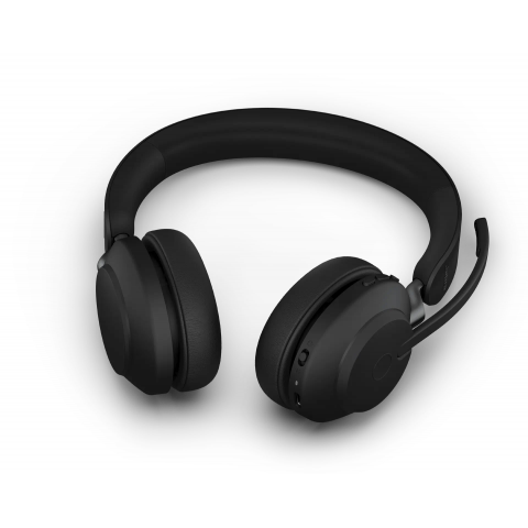 Навушники Jabra Evolve2 65 MS Stereo Stand Black з док-станцією (26599-989-889) Купити в Україні