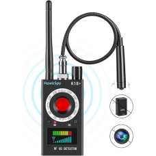 Детектор прихованих камер та жучків HawkSpy K18 advanced detector Black