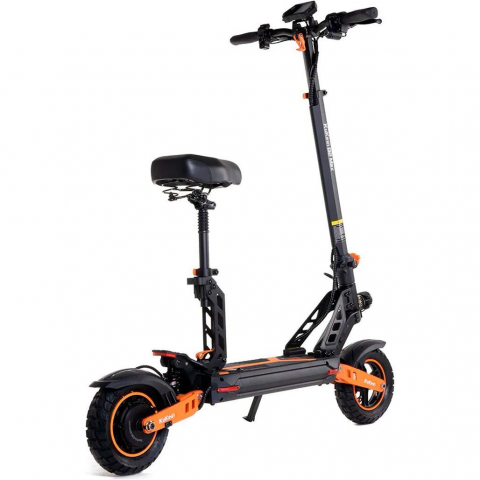 Електросамокат з сидінням Kugoo Kirin G2 MAX 2026 (1000 Вт; 20 А/год; 48 В), чорний Купити в Україні
