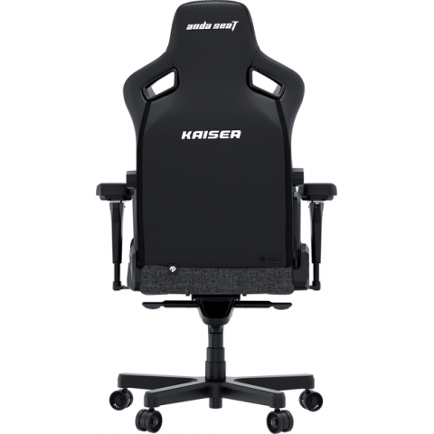 Крісло ігрове Anda Seat Kaiser 3 Pro XL Fabric Dark Gray Size XL (AD12YDC-XL-01-GB-PV/F-G01) Купити в Україні