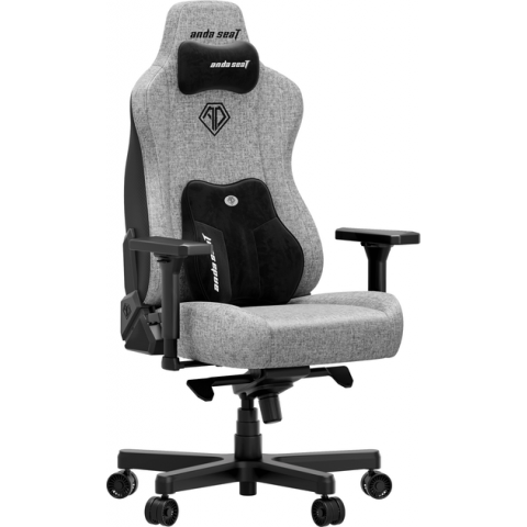 Крісло ігрове Anda Seat Kaiser 3E Grey Fabric Size XL (AD23YC-XL-09-G-CF-G01) Купити в Україні