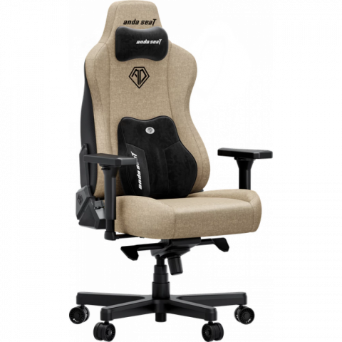 Крісло ігрове Anda Seat Kaiser 3E XL Dark Beige Fabric (AD23YC-XL-09-H-CF-H01) Купити в Україні