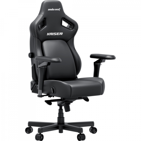 Крісло ігрове Anda Seat Kaiser 4 V2 Size XL Black PVC (AD12YDDC-XLL-20-B-PV/C-03) Купити в Україні