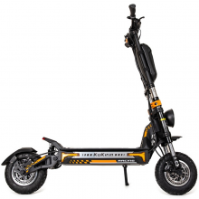 Електросамокат Kugoo Kirin G4 MAX Dual (1600*2 Вт; 35,2 А*год; 60 В), чорний