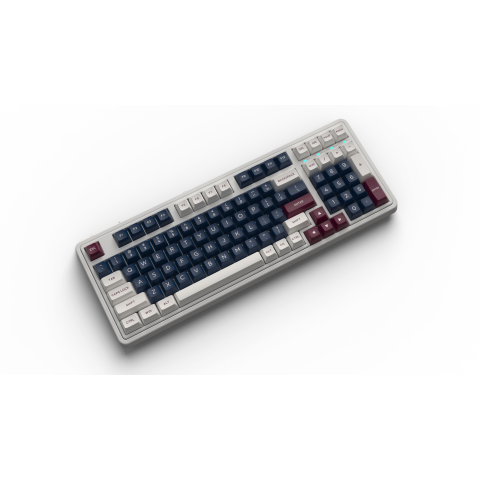 Клавіатура FL ESPORTS CMK98 SAM Metal Heart Kailh MX Cool Mint Three-Mode (CMK98SAM-3767)