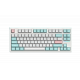 Клавіатура FL ESPORTS FL750 SAM Marshmallow Kailh MX Cool Mint Three-Mode (FL750SAM-4599)