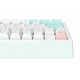 Клавіатура FL ESPORTS FL750 SAM Marshmallow Kailh MX Cool Mint Three-Mode (FL750SAM-4599)