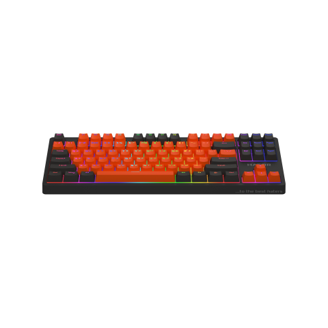 Клавіатура Hator Rockfall 2 Mecha Signature Edition USB Black/Orange/Black (HTK-520-BOB) Купити в Україні