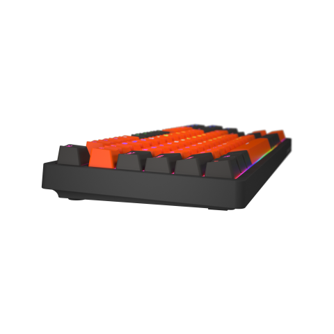 Клавіатура Hator Rockfall 2 Mecha Signature Edition USB Black/Orange/Black (HTK-520-BOB) Купити в Україні