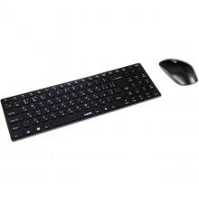 Комплект RAPOO 9300M wireless, чорний