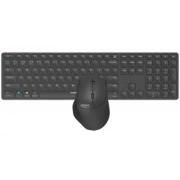 Комплект RAPOO 9800M wireless, сірий